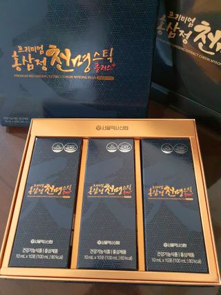 서울약사신협 약사신협_천명플러스스틱_10mlx30포 — 5점을 준 리뷰어가 2021년 3월 올린 사용 사진