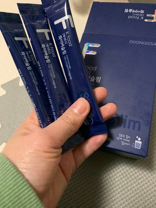 똥기사의 케이푸드 화이버슬림 — 5점을 준 리뷰어가 2021년 2월 올린 사용 사진