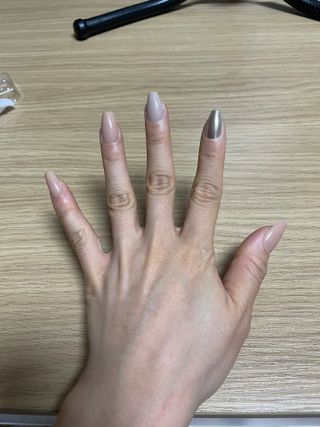 데싱디바 매직프레스 가을매니 코핀 5종 중 택1 — 5점을 준 리뷰어가 2021년 10월 올린 사용 사진