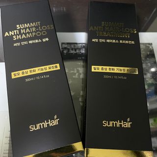 썸헤어 / SUMHAIR 썸헤어  써밋 안티 헤어로스 샴푸+트리트먼트 — 5점을 준 리뷰어가 2021년 6월 올린 사용 사진