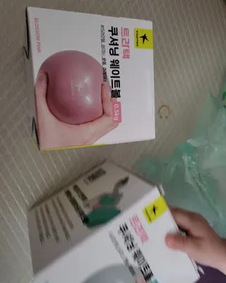 트라택 쿠셔닝 웨이트볼 0.5kg + 1kg SET — 5점을 준 리뷰어가 2022년 6월 올린 사용 사진
