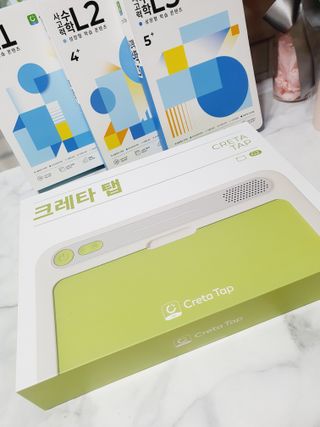 크레타탭 차세대 사고력 유아수학 학습기 페이퍼 태블릿 — 5점을 준 리뷰어가 2023년 9월 올린 사용 사진