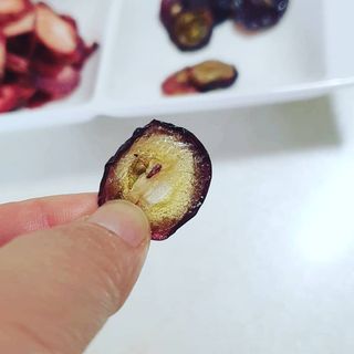 아비삭 과일칩 딸기, 감, 포도, 바나나 4종 — 5점을 준 리뷰어가 2021년 9월 올린 사용 사진
