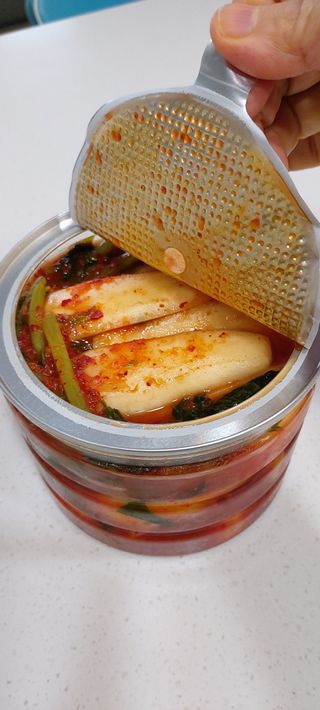 셰프애찬 알타리김치 총각김치 1kg — 4점을 준 리뷰어가 2022년 10월 올린 사용 사진