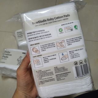 디어엘로디 프리미엄 유기농 유아 솜티슈 40매 3Pack +60매 1Pack 혼합형 — 4.5점을 준 리뷰어가 2021년 4월 올린 사용 사진