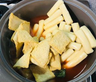 응큼떡볶이 — 4점을 준 리뷰어가 2021년 3월 올린 사용 사진