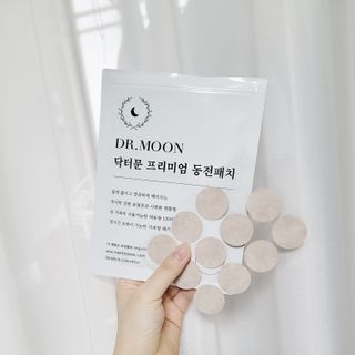 [닥터문] 프리미엄 동전패치 멘톨향 120매 — 5점을 준 리뷰어가 2022년 7월 올린 사용 사진