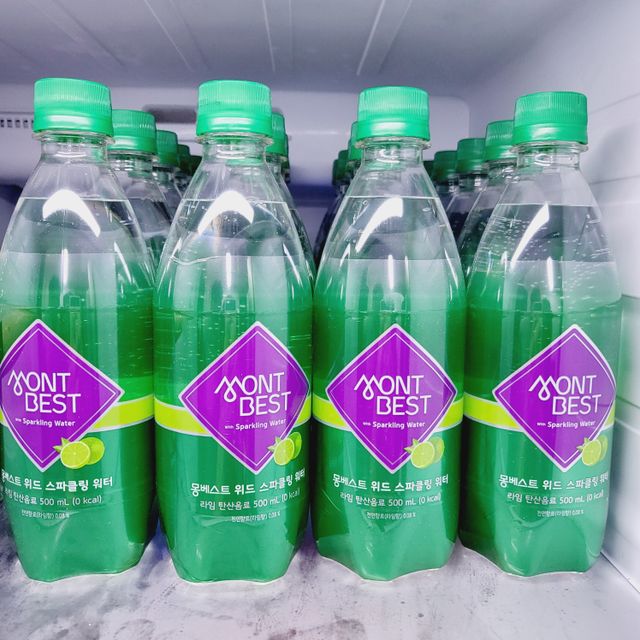 Montbest with Sparkling water Lime20병 리뷰 사진