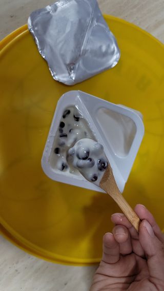 매일바이오 토핑요거트 — 5점을 준 리뷰어가 2021년 6월 올린 사용 사진