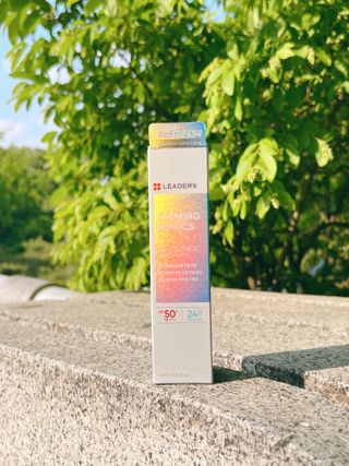 리더스코스메틱 리더스 카밍 바이오틱스 선 에센스 SPF 50+ PA++++ — 5점을 준 리뷰어가 2022년 5월 올린 사용 사진