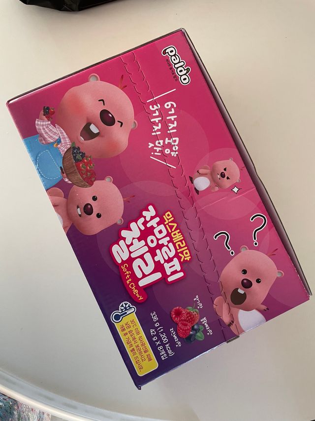 [팔도] 잔망루피젤리 믹스베리맛 42g 8개 리뷰 사진