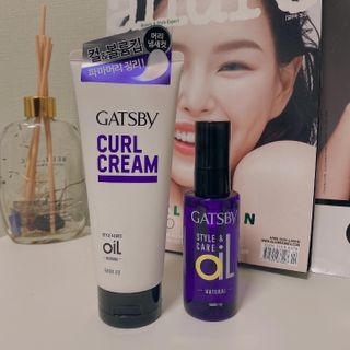 [갸스비] 곱슬 머리부터 파마까지 남자의 컬을 위한 갸스비 컬크림 — 5점을 준 리뷰어가 2021년 5월 올린 사용 사진