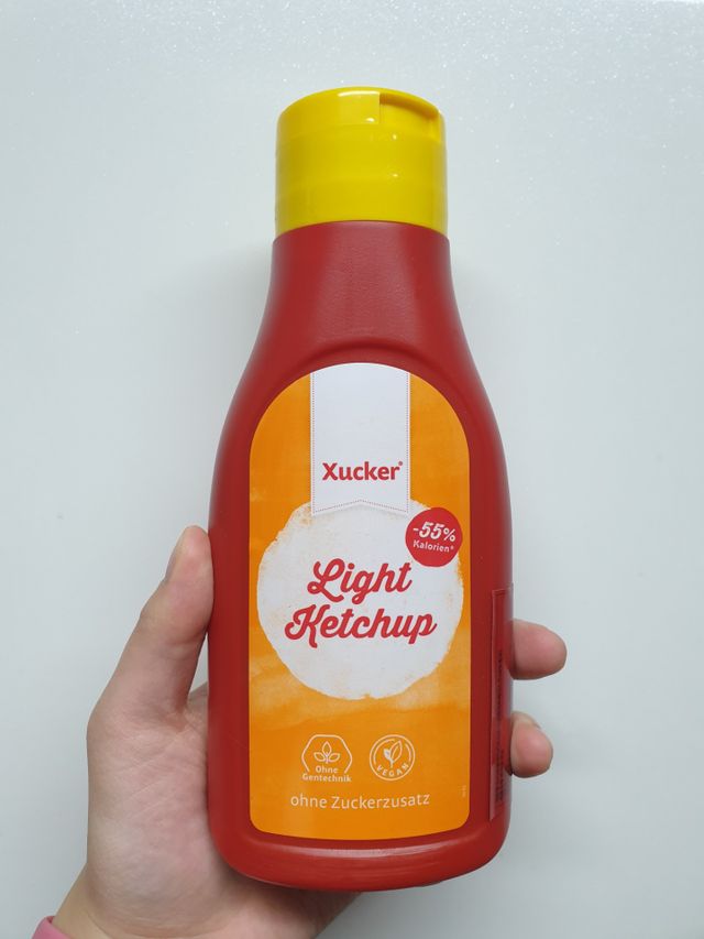 슈카 무설탕 햇볕에 익은 토마토 케찹 Xucker Light Ketchup 리뷰 사진