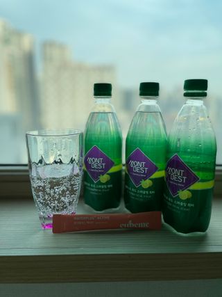 몽베스트 Montbest with Sparkling water Lemon OR Lime 20병(랜덤) — 5점을 준 리뷰어가 2023년 2월 올린 사용 사진