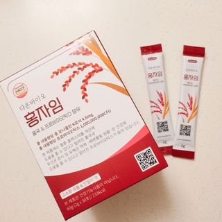 하루 1포로 콜레스테롤, 유산균, 고역가 소화효소까지 한번에 섭취! 다온바이오 홍자임 1개월분(30포) — 5점을 준 리뷰어가 2022년 12월 올린 사용 사진