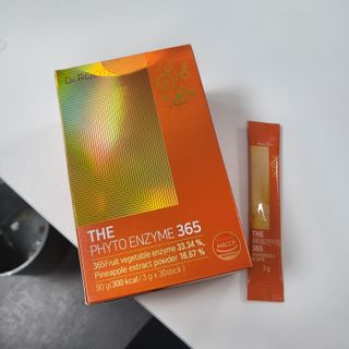 [닥터루템]맛있는 파인애플맛 과채효소 THE파이토엔자임365 1box (30포) — 4점을 준 리뷰어가 2022년 10월 올린 사용 사진