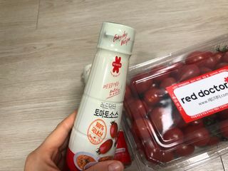 레드닥터  대추방울토마토 + 매콤새콤달콤 레드닥터 토마토 소스 — 4점을 준 리뷰어가 2022년 12월 올린 사용 사진