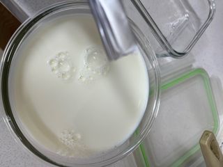 하나마이 [BEST 판매율 1위] 카스피해 유산균 종균_발효기가 필요없이 간편하게 만들어 먹는 요거트 생유산균 — 5점을 준 리뷰어가 2023년 2월 올린 사용 사진