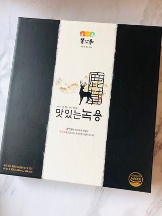 [몸엔용] 과일을 넣어 국산녹용을 맛있게 60ml x 30포 — 4.5점을 준 리뷰어가 2021년 6월 올린 사용 사진
