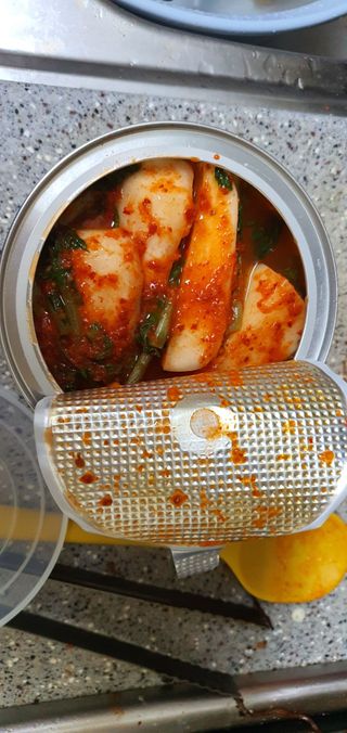 셰프애찬 알타리김치 총각김치 1kg — 5점을 준 리뷰어가 2022년 10월 올린 사용 사진