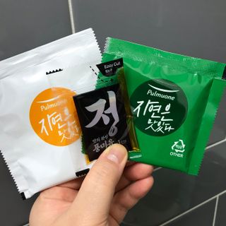 [풀무원] 자연은맛있다 정면, 백면, 홍면  세트 — 5점을 준 리뷰어가 2021년 4월 올린 사용 사진
