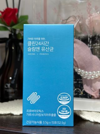 클린24시간 슬림앤유산균 1박스 (3.5g X 15포) — 5점을 준 리뷰어가 2023년 5월 올린 사용 사진