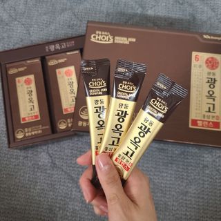 [광동제약] 광옥고 홍삼 본 밸런스 1박스 30포 — 5점을 준 리뷰어가 2021년 9월 올린 사용 사진