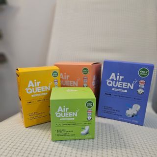 에어퀸 뉴브레스 유기농 생리대 4종 (팬티라이너 20P + 중형 10P + 대형 10P + 오버나이트 8P)_체험단 — 5점을 준 리뷰어가 2024년 8월 올린 사용 사진