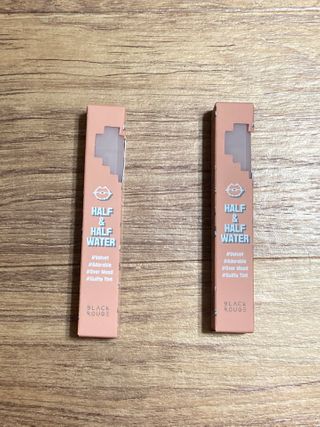 [블랙루즈]하프앤하프틴트 10종 中 택1+랜덤1 — 5점을 준 리뷰어가 2021년 2월 올린 사용 사진