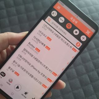 매직씽 노래방 어플리케이션 6개월 이용권 — 4점을 준 리뷰어가 2021년 9월 올린 사용 사진