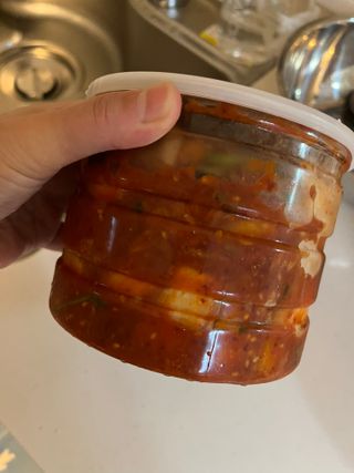 셰프애찬 알배기 겉절이 김치 1kg — 4.5점을 준 리뷰어가 2022년 9월 올린 사용 사진