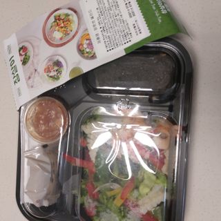 참살이도시락 작심삼일 샐러드도시락 3개 맛보기 새벽배송 또는 택배배송 — 4점을 준 리뷰어가 2021년 7월 올린 사용 사진