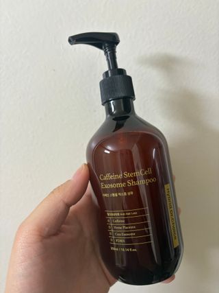하이브리온 [쿠팡 구매평] 닥터초이스 시카엑소좀 판테놀 아미노산 탈모기능성 두피케어 모근강화 샴푸, 300ml, 1개 — 5점을 준 리뷰어가 2025년 3월 올린 사용 사진