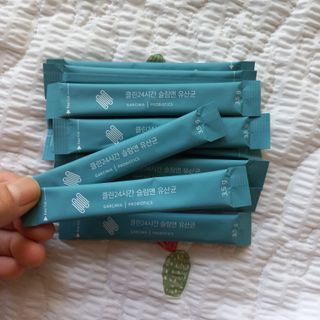 클린24시간 슬림앤유산균 1박스 (3.5g X 15포) — 5점을 준 리뷰어가 2022년 9월 올린 사용 사진