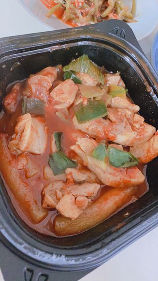 한성기업 무볼레 닭떡볶이+해물떡볶이 2종 세트 — 3.5점을 준 리뷰어가 2021년 9월 올린 사용 사진
