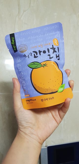 아비삭과일칩 5종 /딸기,사과,배,귤,무화과 5종 — 5점을 준 리뷰어가 2021년 5월 올린 사용 사진