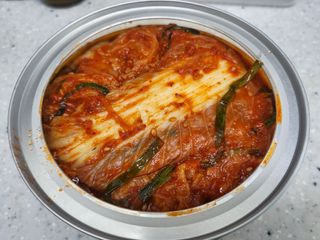 셰프애찬 알배기 겉절이 김치 1kg — 5점을 준 리뷰어가 2022년 9월 올린 사용 사진