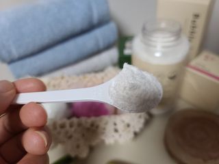 버블데이 아로마/과일 거품 입욕제 — 5점을 준 리뷰어가 2021년 7월 올린 사용 사진
