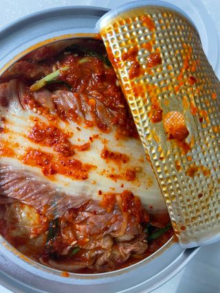 셰프애찬 알배기 겉절이 김치 1kg — 5점을 준 리뷰어가 2022년 9월 올린 사용 사진