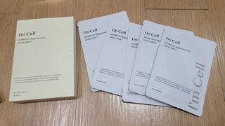 아이엠셀 하이드로 B5 리제너레이션 마스크시트 — 4점을 준 리뷰어가 2021년 4월 올린 사용 사진