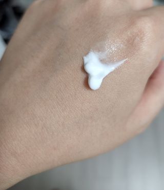 [닥터문] 프리미엄 알로에베라 선크림 500ml — 4.5점을 준 리뷰어가 2022년 7월 올린 사용 사진