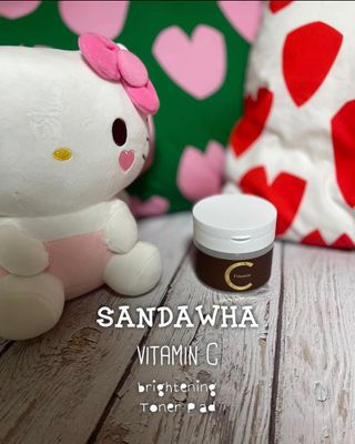 산다화 비타민씨 화이트닝 토너 패드 — 5점을 준 리뷰어가 2023년 9월 올린 사용 사진