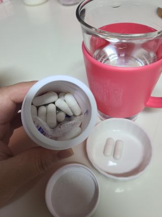 프리마인 성큼다가온 봄, 이너뷰티를 챙겨야 피부도 화사하게, 컨디션도 활기차게. 흡수율을 높인 고효율 비타민. — 5점을 준 리뷰어가 2022년 12월 올린 사용 사진