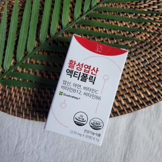 [리노브] 4세대 활성엽산 액티폴릭 270mg x 30정 — 5점을 준 리뷰어가 2022년 8월 올린 사용 사진