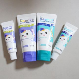 닥터데디스 안심불소 튼튼치약(청포도, 민트 중 택 1) 60g + 여행용 미니 치약 15g — 5점을 준 리뷰어가 2022년 8월 올린 사용 사진