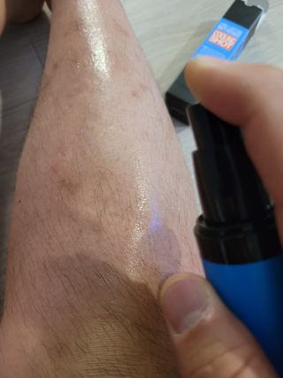 [스포츠 미스트] 쿨링샷 머슬 미스트(50ml) — 5점을 준 리뷰어가 2022년 7월 올린 사용 사진