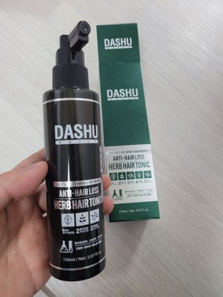다슈코리아 다슈 데일리 안티 헤어로스 허브 헤어토닉 150ml — 5점을 준 리뷰어가 2021년 2월 올린 사용 사진