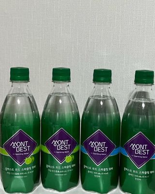몽베스트 Montbest with Sparkling water Lime20병 — 3.5점을 준 리뷰어가 2022년 5월 올린 사용 사진