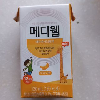 메디웰 페디아드링크 미니 바나나맛 — 4.5점을 준 리뷰어가 2022년 8월 올린 사용 사진