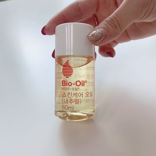 바이오오일 [바이오-오일] 스킨케어 오일 내추럴 60ml — 4.5점을 준 리뷰어가 2022년 1월 올린 사용 사진